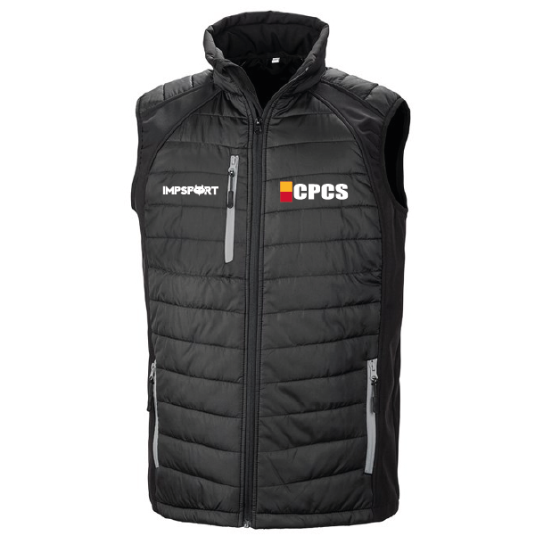 Cleveland Police Hybrid Padded Bodywarmer (Black)